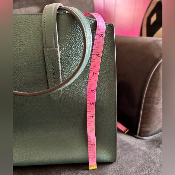 Coach Dark Turquoise Leather Bag - Picture 14 of 16